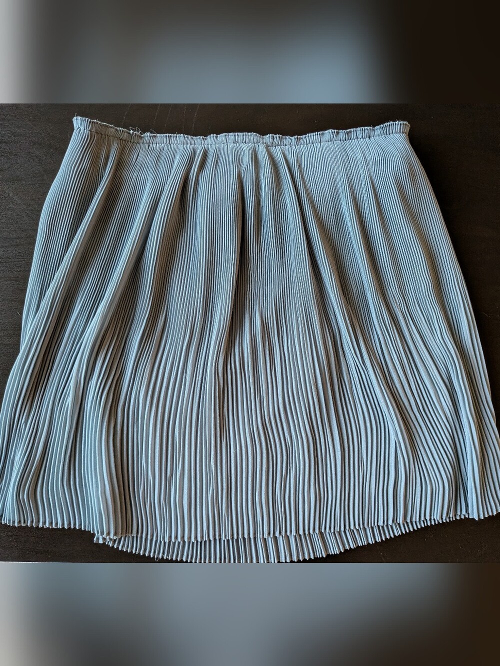 ⭐ H&M Light Blue Pleated Mini Skirt